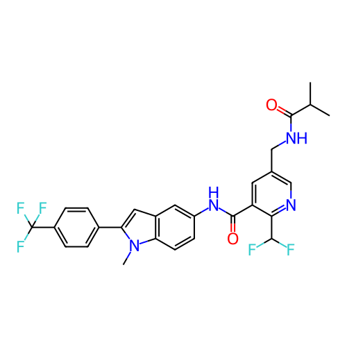 Chemical structure of BindingDB Monomer ID 286027