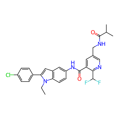 Chemical structure of BindingDB Monomer ID 286028
