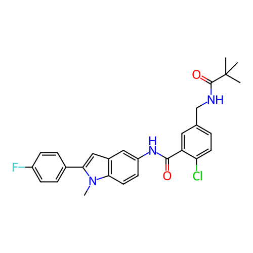 Chemical structure of BindingDB Monomer ID 286029