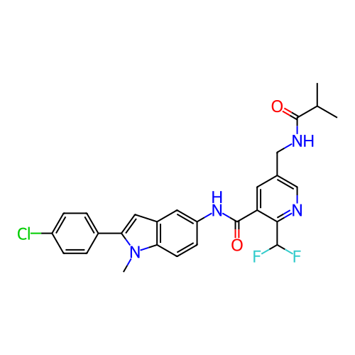 Chemical structure of BindingDB Monomer ID 286030