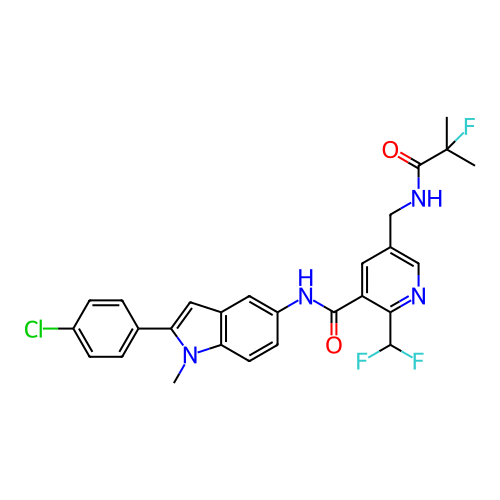 Chemical structure of BindingDB Monomer ID 286031