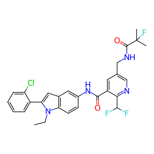 Chemical structure of BindingDB Monomer ID 286036