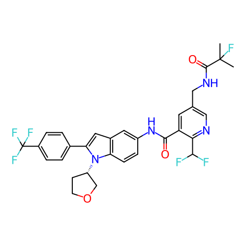 Chemical structure of BindingDB Monomer ID 286046