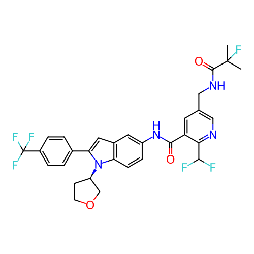 Chemical structure of BindingDB Monomer ID 286047