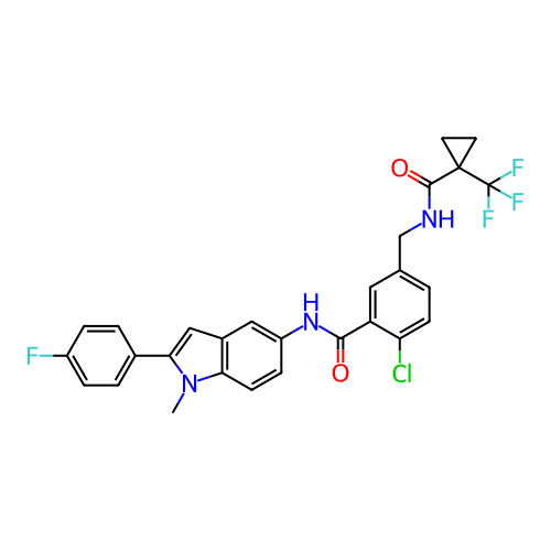 Chemical structure of BindingDB Monomer ID 286049