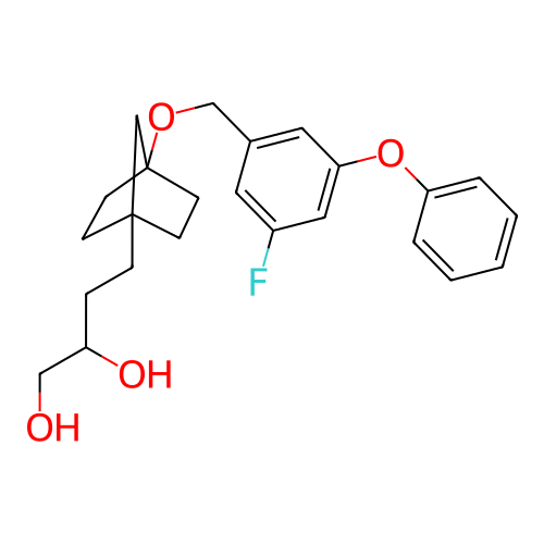 Chemical structure of BindingDB Monomer ID 286203