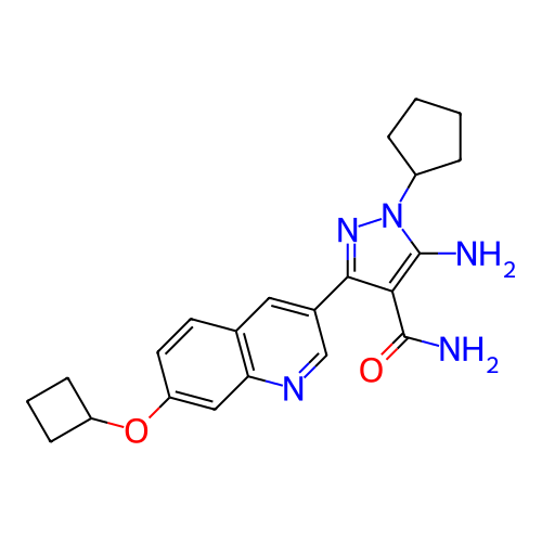 Chemical structure of BindingDB Monomer ID 286283