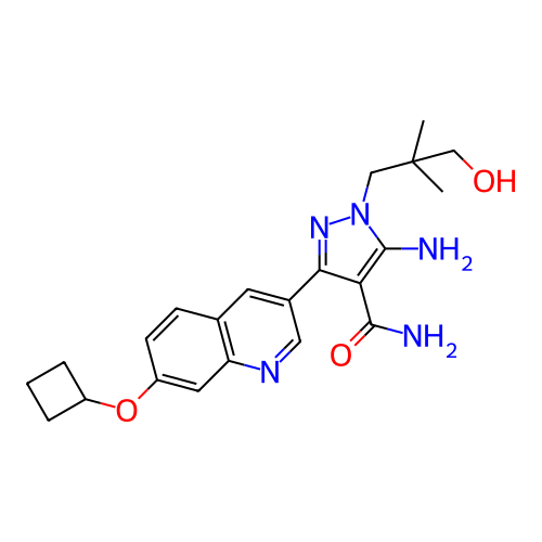 Chemical structure of BindingDB Monomer ID 286287