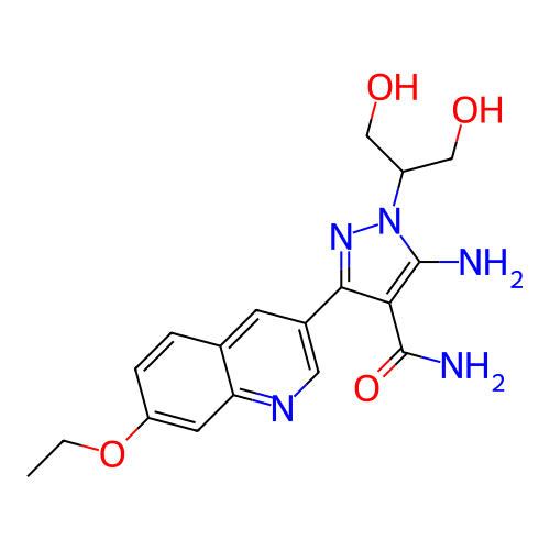 Chemical structure of BindingDB Monomer ID 286302