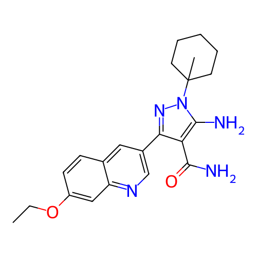 Chemical structure of BindingDB Monomer ID 286307