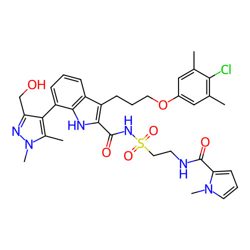 Chemical structure of BindingDB Monomer ID 286517