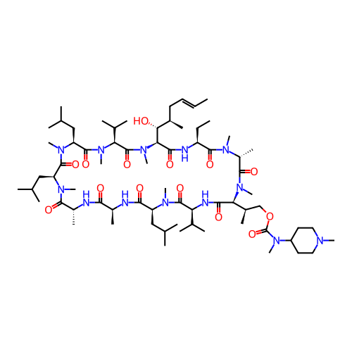 Chemical structure of BindingDB Monomer ID 286551