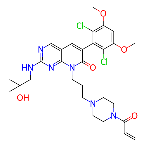 Chemical structure of BindingDB Monomer ID 287001
