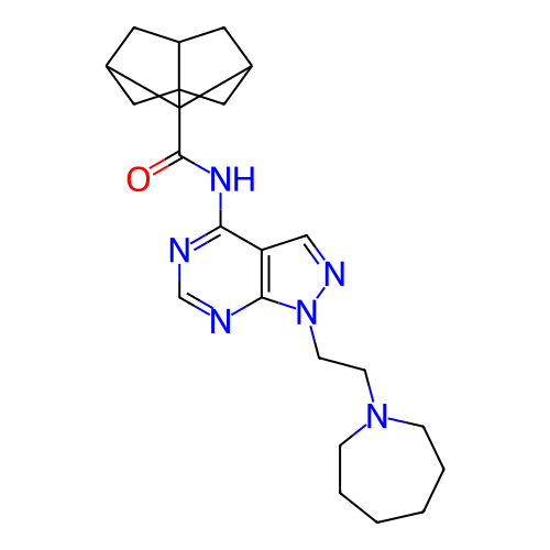 Chemical structure of BindingDB Monomer ID 287103