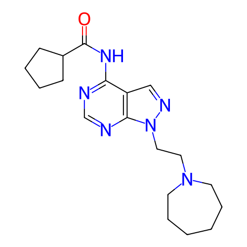 Chemical structure of BindingDB Monomer ID 287107