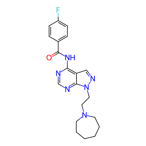 Chemical structure of BindingDB Monomer ID 287110