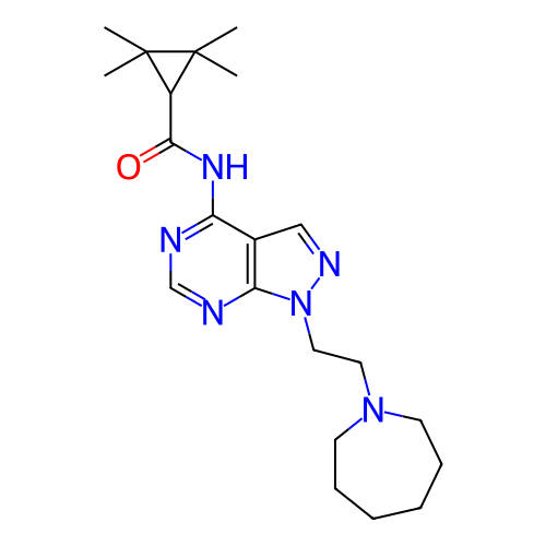 Chemical structure of BindingDB Monomer ID 287111