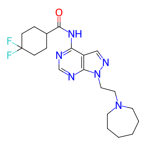 Chemical structure of BindingDB Monomer ID 287112