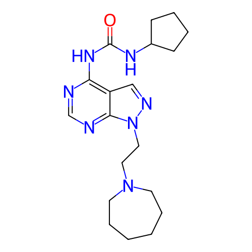 Chemical structure of BindingDB Monomer ID 287119