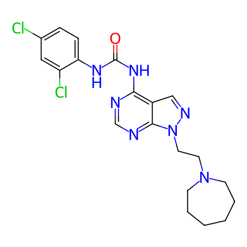 Chemical structure of BindingDB Monomer ID 287127