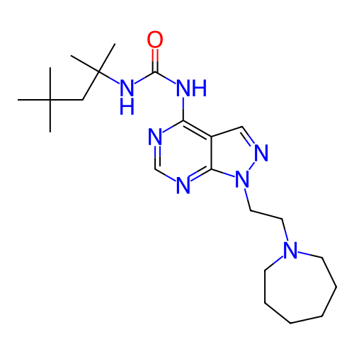 Chemical structure of BindingDB Monomer ID 287128