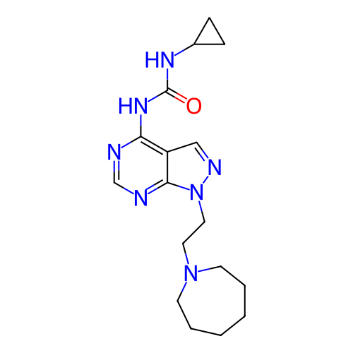 Chemical structure of BindingDB Monomer ID 287131