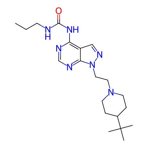 Chemical structure of BindingDB Monomer ID 287134