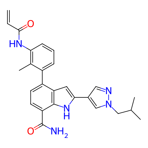 Chemical structure of BindingDB Monomer ID 287156