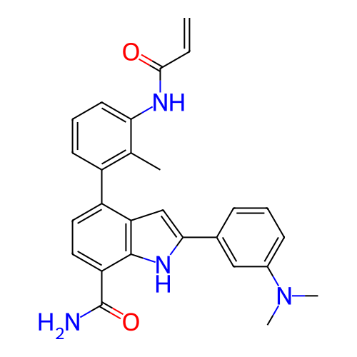Chemical structure of BindingDB Monomer ID 287176