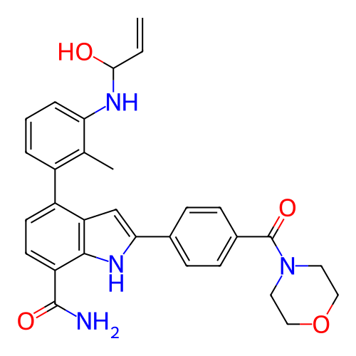 Chemical structure of BindingDB Monomer ID 287186
