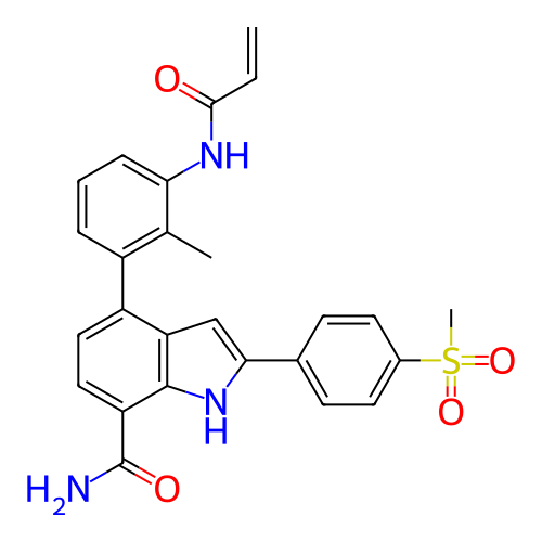 Chemical structure of BindingDB Monomer ID 287189
