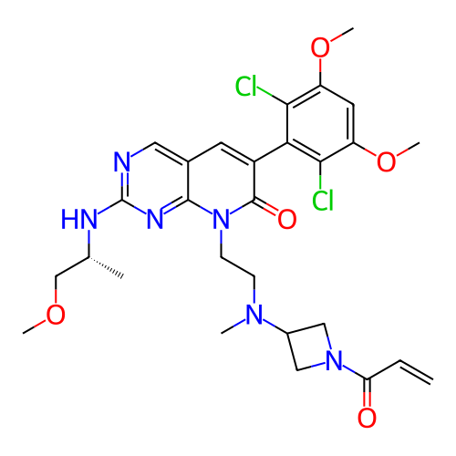 Chemical structure of BindingDB Monomer ID 287526