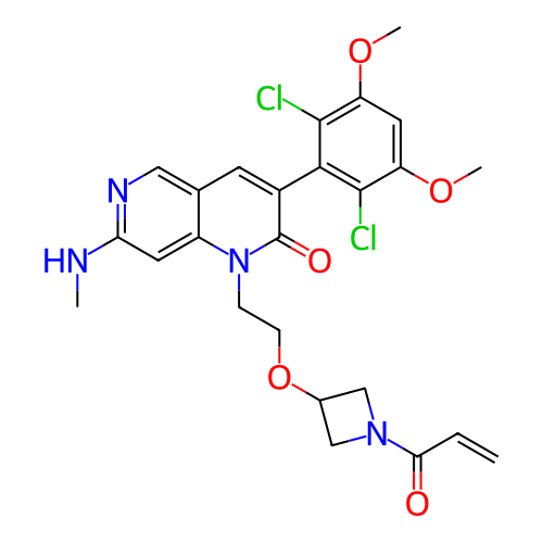 Chemical structure of BindingDB Monomer ID 287542