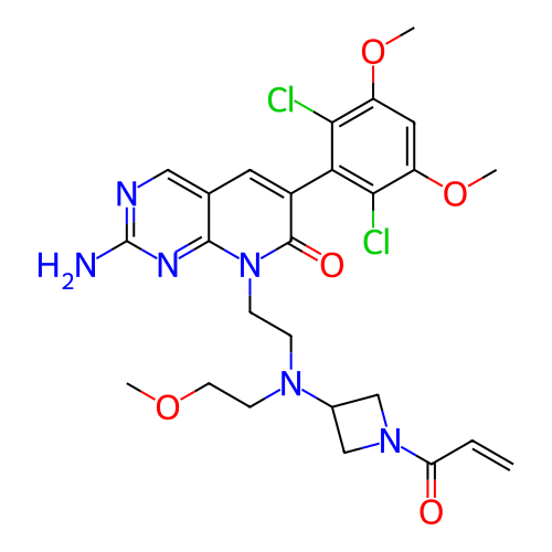 Chemical structure of BindingDB Monomer ID 287550