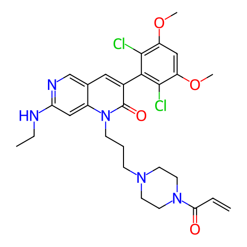 Chemical structure of BindingDB Monomer ID 287551