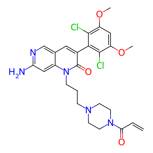Chemical structure of BindingDB Monomer ID 287554