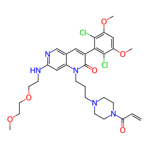 Chemical structure of BindingDB Monomer ID 287560