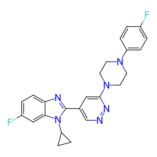 Chemical structure of BindingDB Monomer ID 287633
