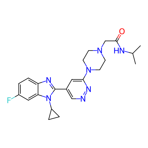 Chemical structure of BindingDB Monomer ID 287640