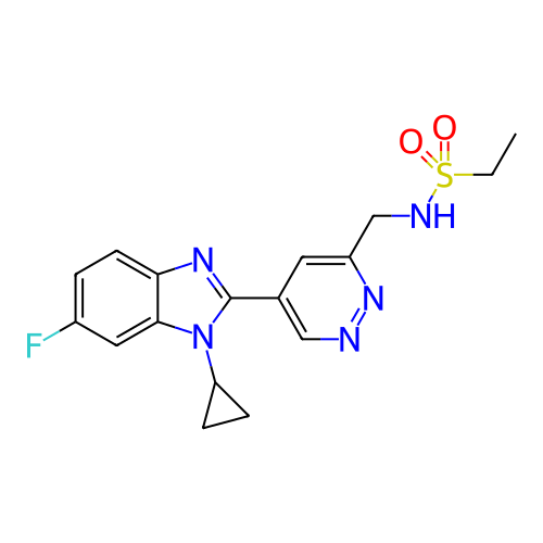 Chemical structure of BindingDB Monomer ID 287653