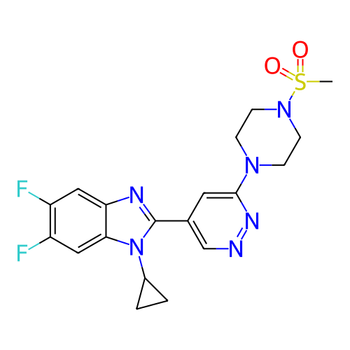 Chemical structure of BindingDB Monomer ID 287660
