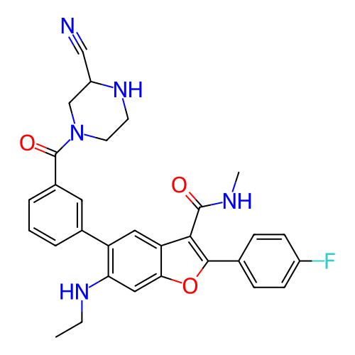 Chemical structure of BindingDB Monomer ID 287985