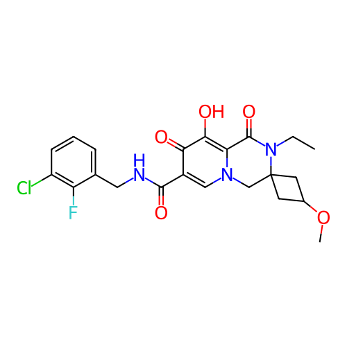 Chemical structure of BindingDB Monomer ID 288023