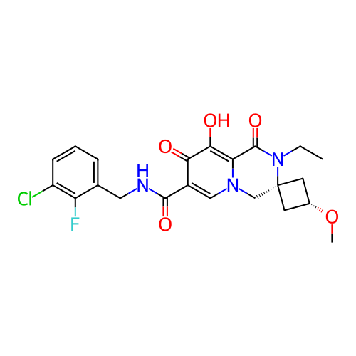 Chemical structure of BindingDB Monomer ID 288116