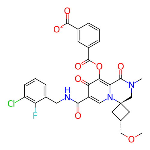 Chemical structure of BindingDB Monomer ID 288122