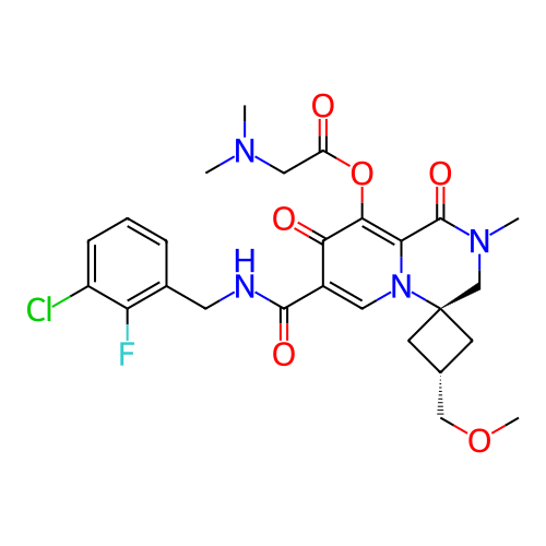 Chemical structure of BindingDB Monomer ID 288132