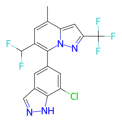 Chemical structure of BindingDB Monomer ID 288307