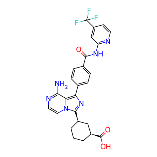 Chemical structure of BindingDB Monomer ID 288308