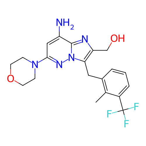 Chemical structure of BindingDB Monomer ID 288321