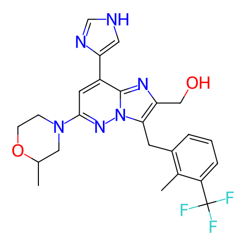 Chemical structure of BindingDB Monomer ID 288335